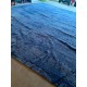 R12311 Custom made  Wool & Silk  Blue L shaped Tibetan Area Rug 15' x 22' Handmade in Nepal